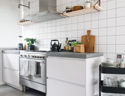 keukenlamp keukenplank scandinavische keuken
